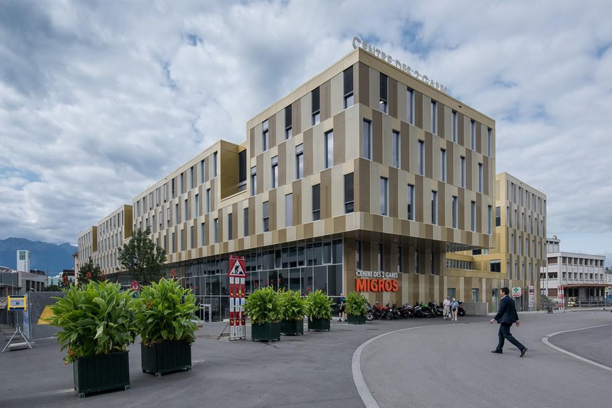 Le bâtiment de la Caisse cantonale de compensation, à Vevey.