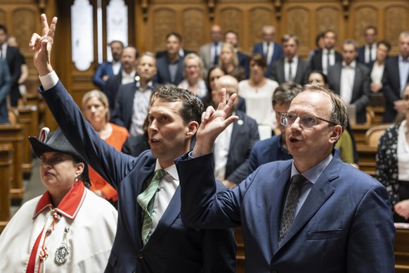 Thomas Bläsi lors de son élection, en mai dernier.