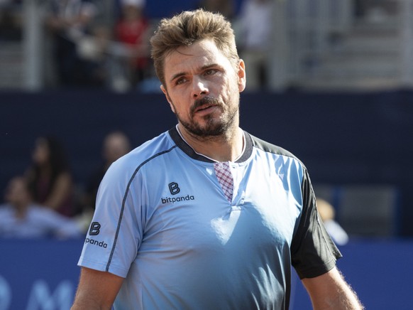 Une certaine détresse dans le regard de Stan Wawrinka