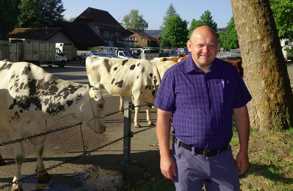 Ernst Wandfluh, oberster Älpler der Schweiz, ist besorgt.