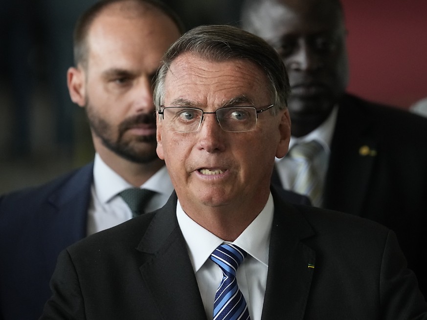 Depuis sa défaite au second tour de la présidentielle, le 30 octobre, Jair Bolsonaro n&#039;est apparu qu&#039;une seule fois en public, deux jours plus tard, pour une allocution au Planalto (archives ...