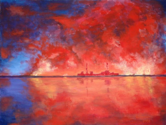 Après Tchernobyl, Oleksii Breus s'est mis à la peinture