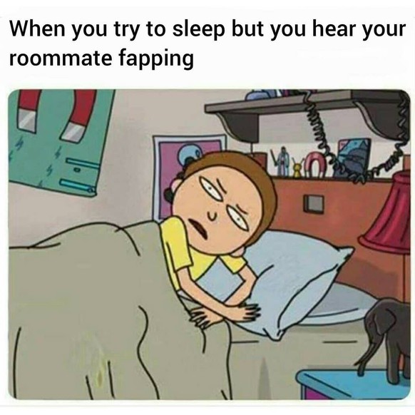 Lustige Memes zu Mitbewohnern