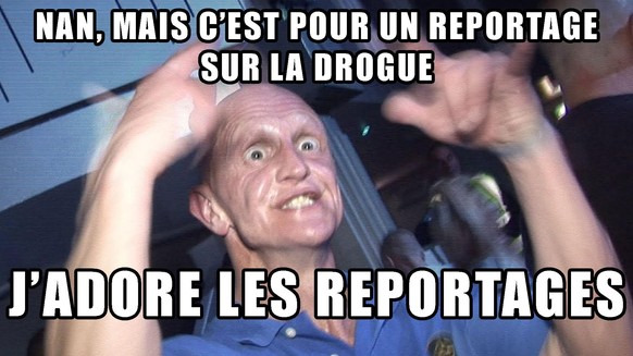 Reportage, Journaliste, Investigation, Test, Drogue