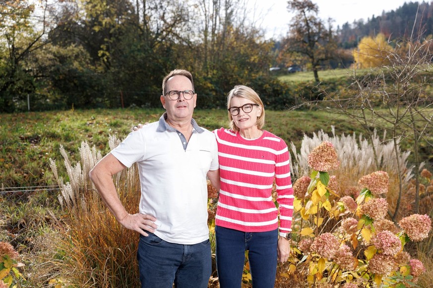Reto et Christine Furrer, les parents de Muriel.