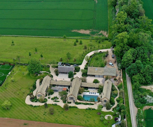 La maison de campagne de David et Victoria Beckham