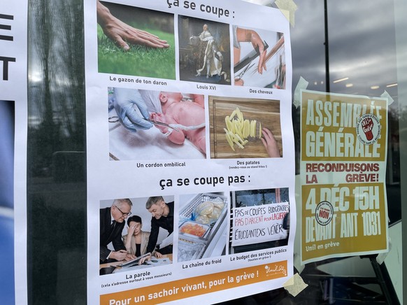 grève à l&#039;Unil