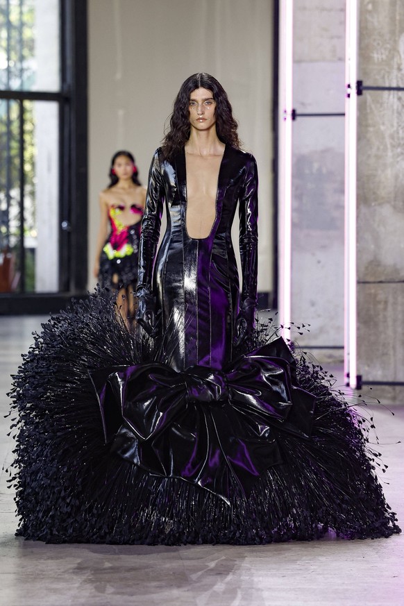 Germanier Fall/Winter 20262027 Haute Couture Collection Fashion Show during Paris Fashion Week, July 7, 2026 Germanier Haute Couture Fall/Winter 20262027 Collection Fashion Show, during Paris Fashion  ...