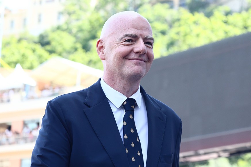 F1 Grand Prix Of Monaco 2024 Gianni Infantino before the Formula 1 Grand Prix of Monaco at Circuit de Monaco in Monaco on May 26, 2023. Monaco Monaco PUBLICATIONxNOTxINxFRA Copyright: xJakubxPorzyckix ...