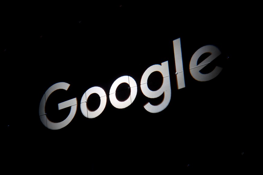epa11634605 A logo of Google is seen on the wall during the groundbreaking ceremony for Malaysia&#039;s first Google data centre in Kuala Lumpur, Malaysia, 01 October 2024. ?Google?s investment is exp ...