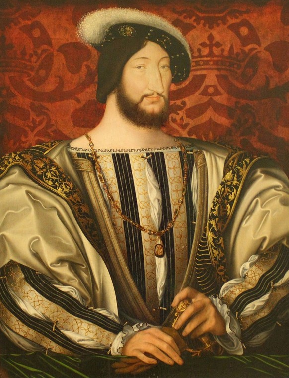 Portrait of Francis I (1494-1547), King of France, Duke of Brittany, Count of Provence, ca 1530. Found in the collection of the Louvre, Paris. (Photo by Fine Art Images/Heritage Images/Getty Images)