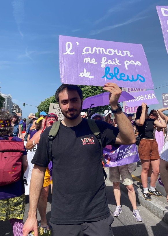 Grève féministe du 14 juin 2025 à Genève.
