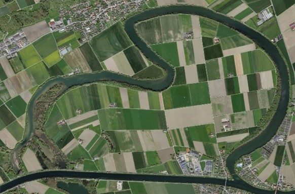 Häftli Büren an der Aare Inseln Schweiz ist keine
