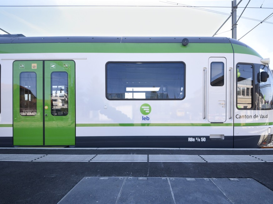 Les usagers du LEB devront emprunter des bus de remplacement entre Prilly et Lausanne durant sept mois (archives).