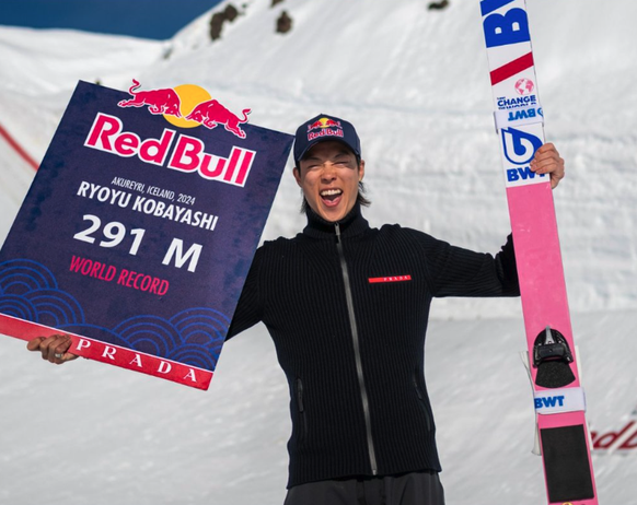 Saut à ski: Kobayashi bat le record du monde avec 291 mètres