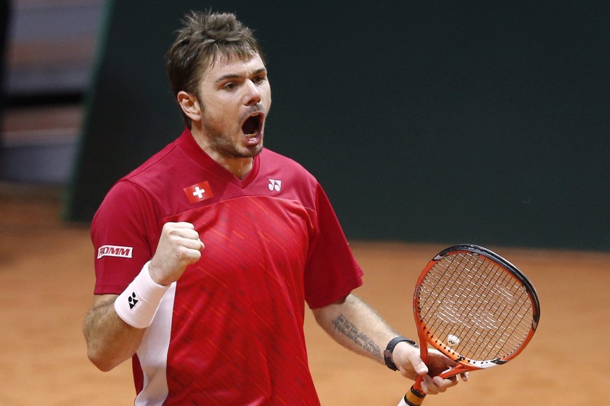 Clash avec Federer, dispute aux WC, sacre: Wawrinka a tout vécu en Coupe Davis