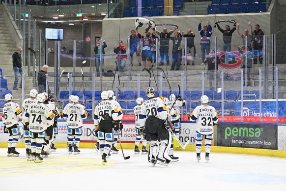 Pendant le match contre Fribourg, il n’y avait pratiquement pas de supporters dans le secteur visiteurs.