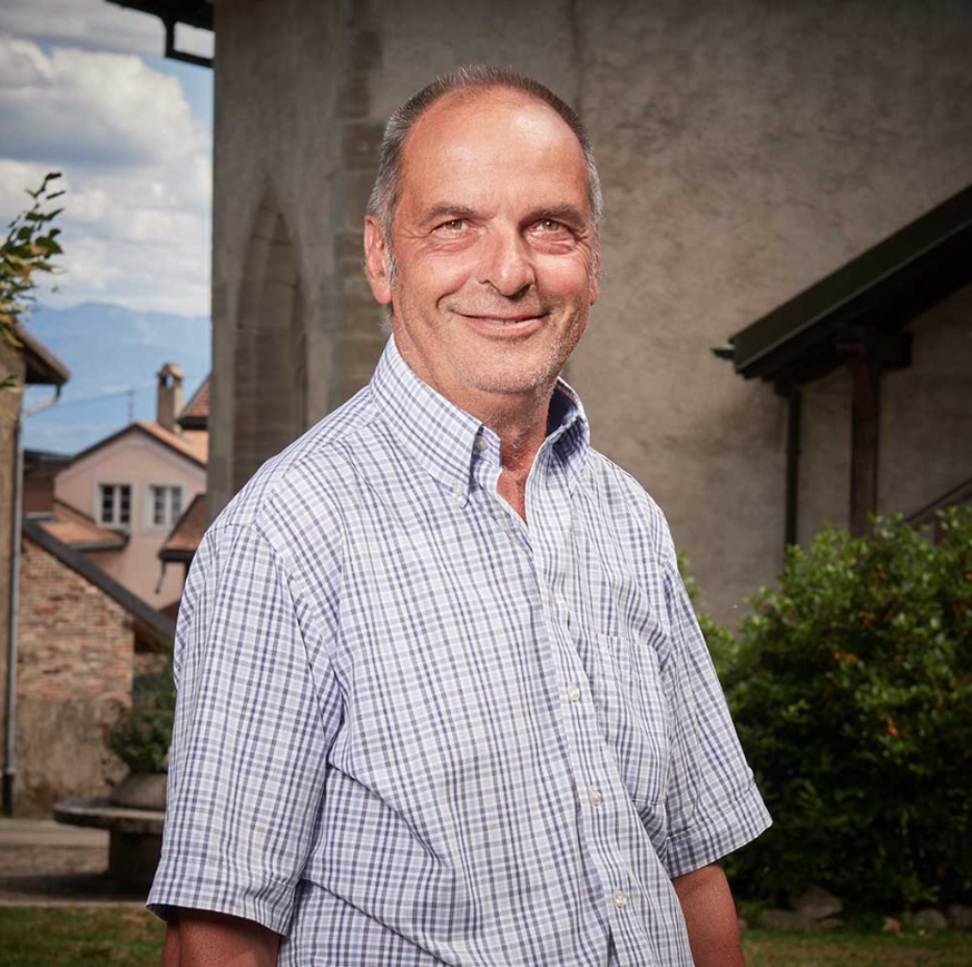 Philippe Parmelin, syndic de Bursins (VD).