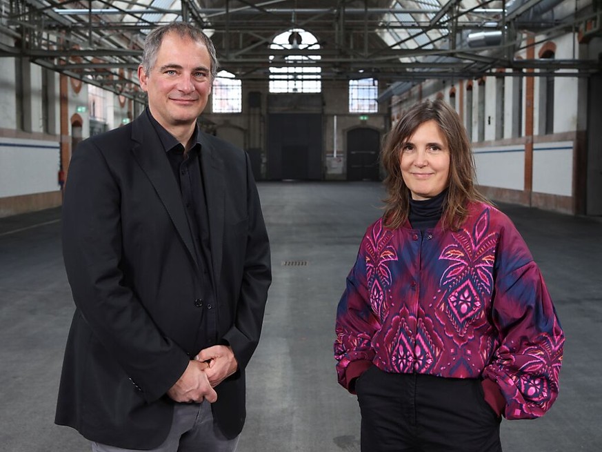 Olivier Schinz et Simone Töndury, les deux têtes qui oeuvreront à la direction de La Chaux-de-Fonds Capitale culturelle suisse 2027.