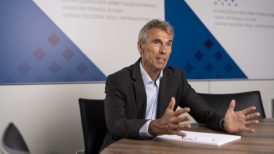 Severin Moser, président de l’Union patronale suisse