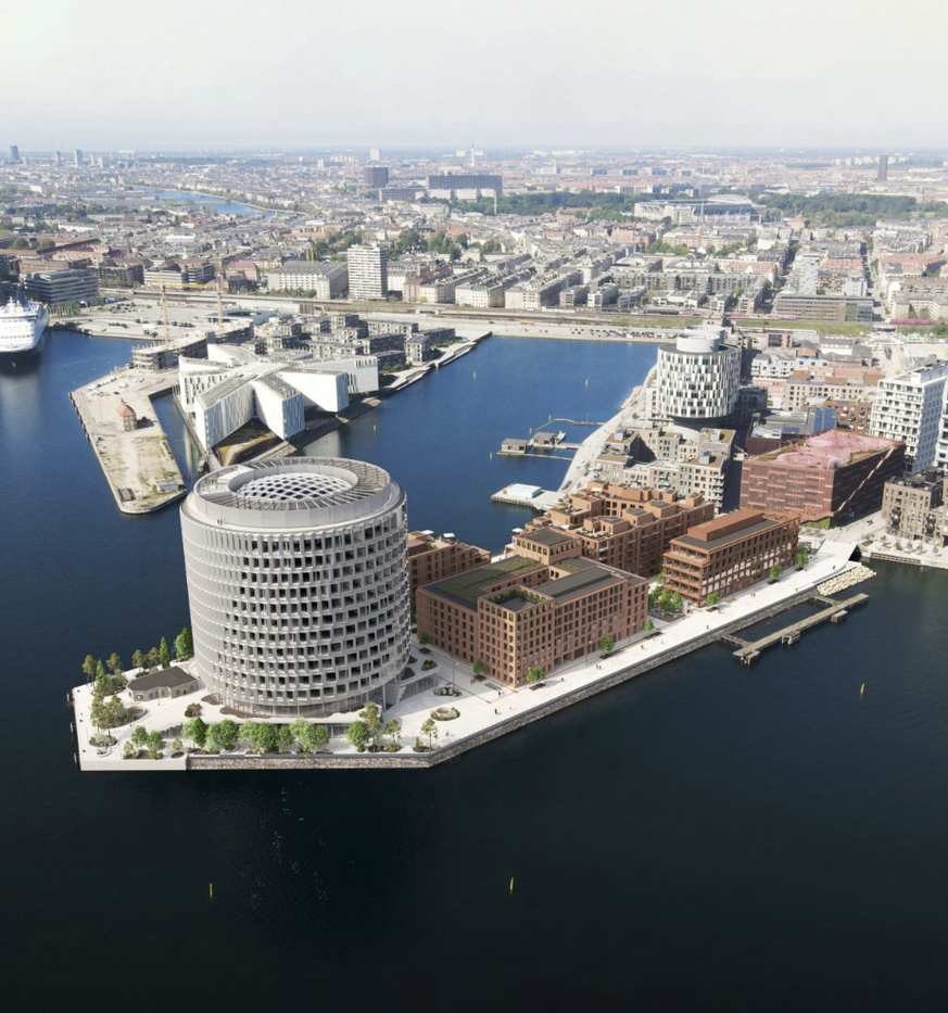Le nouveau quartier de Copenhague: Nordø.