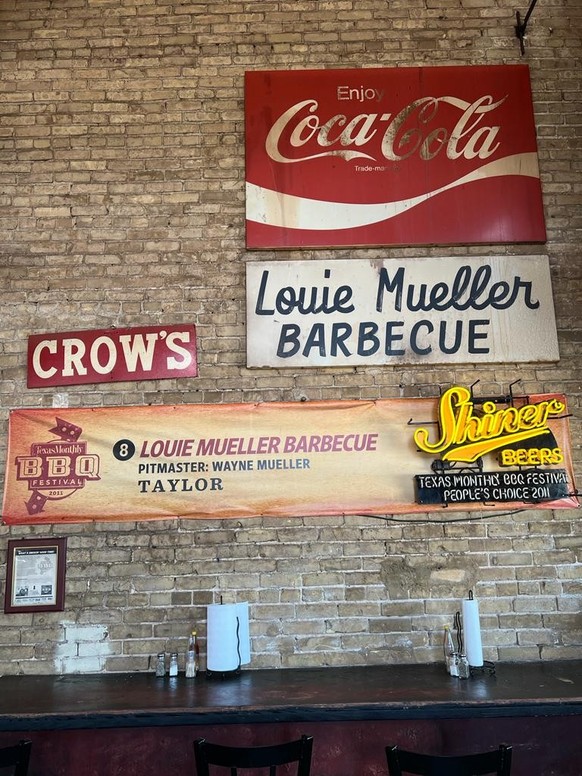 Louie Mueller BBQ Texas essen food kochen barbecue fleisch