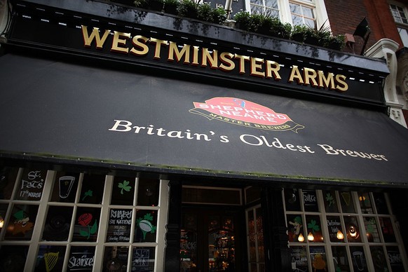 Le pub The Westminster Arms pub en 2011, à Londres.