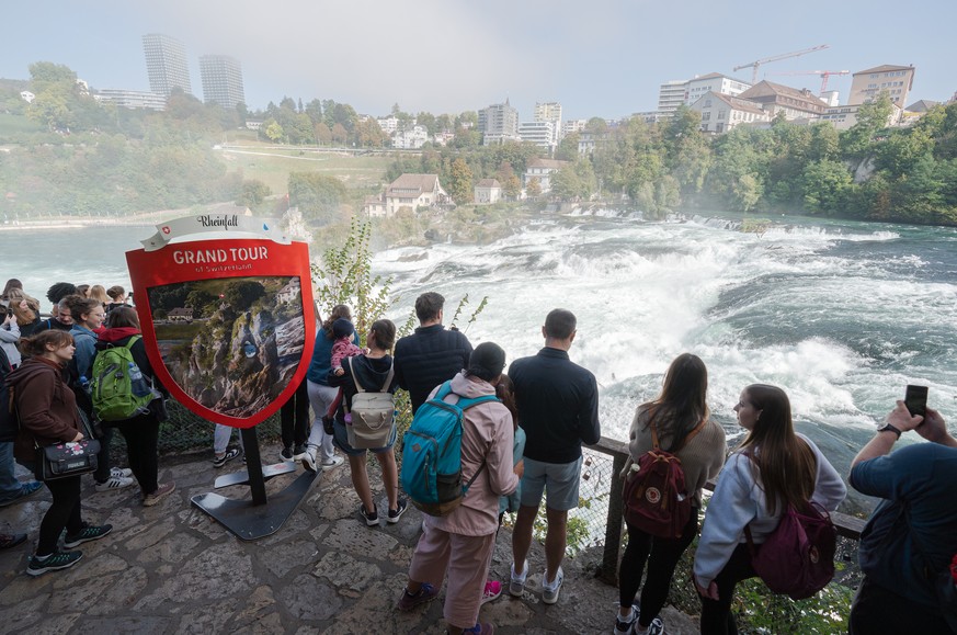 Les visiteurs ont pu prendre conscience de la crise climatique grâce à une campagne choc du WWF.