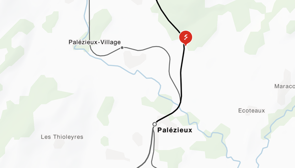 Dérangement entre Palézieux et Oron