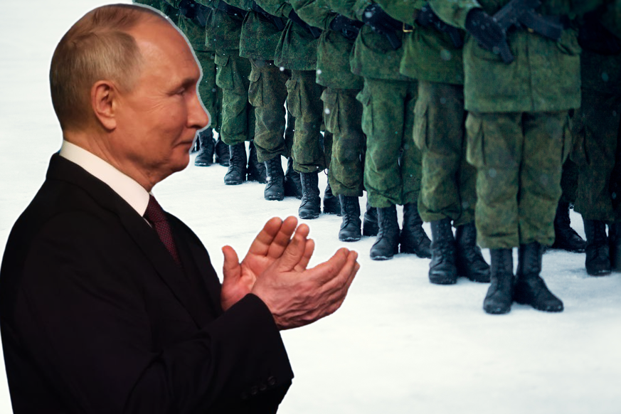 Vladimir Poutine soldats Russie