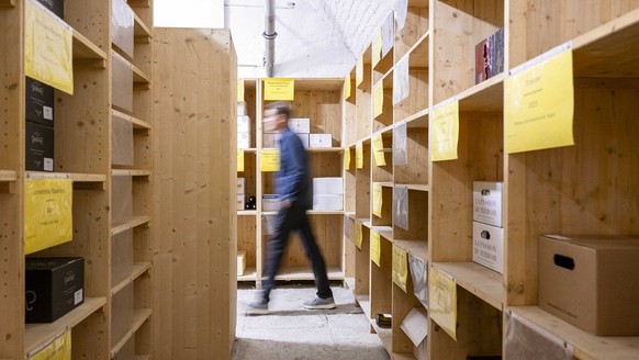 Cave à vin du Conseil fédéral.