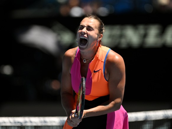 Aryna Sabalenka a dû batailler vendredi au 3e tour à Melbourne