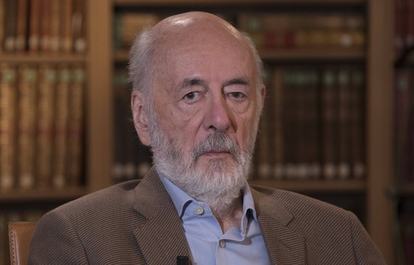 Bertrand Blier invite a LCP NEWS : Emission LCP Le Temps de le dire - Paris - 29/04/2019 FedericoPestellini/Panoramic PUBLICATIONxNOTxINxFRAxITAxBEL
