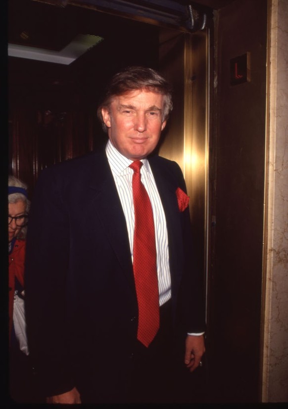 Donald Trump at an unspecified event, undated. (Photo by David Allen/Getty Images)