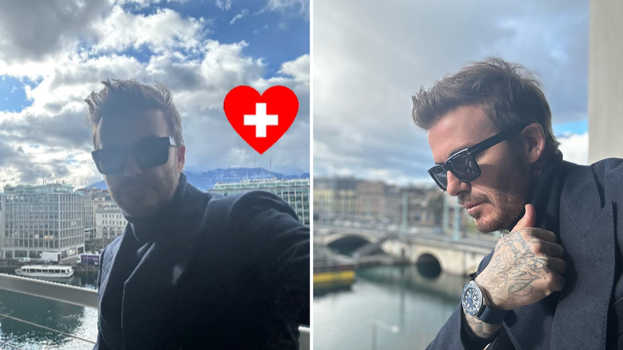 Devinez dans quel hôtel genevois David Beckham a séjourné