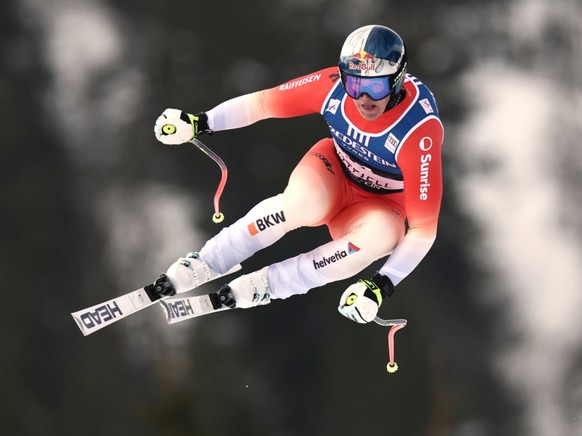 Franjo von Allmen a terminé 2e de la descente des finales