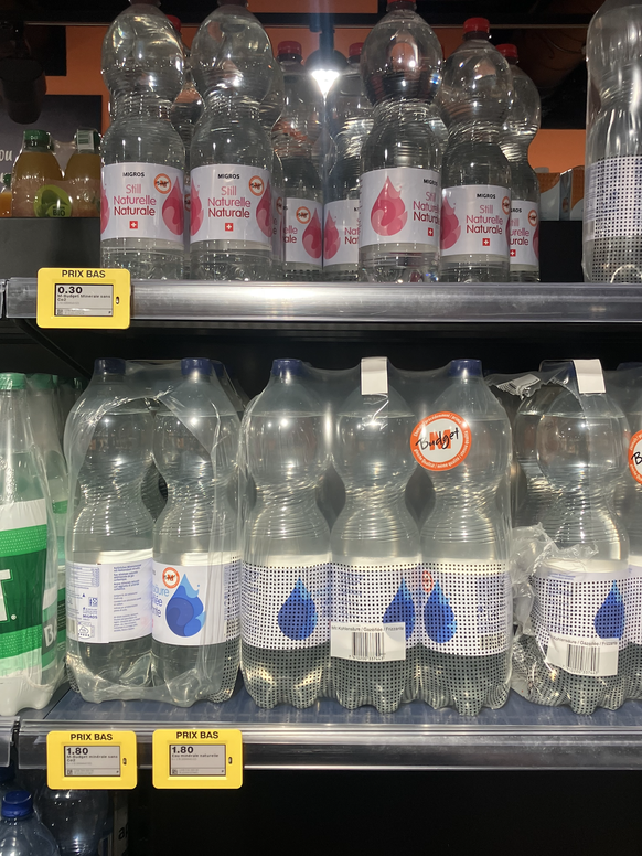 étiquettes M-Budget