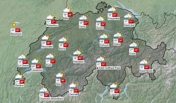 It will be cooler on Friday. heat, thunderstorms good news