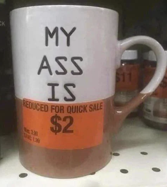 Lustige Fails: Tasse mit Aktion