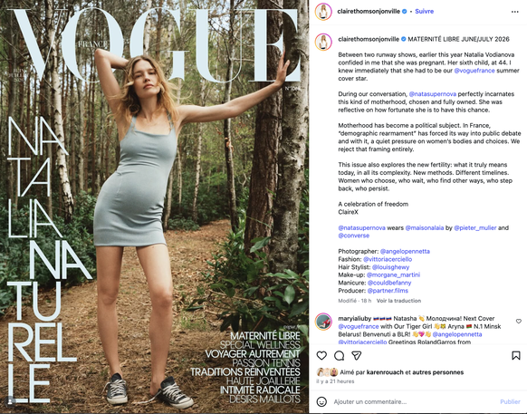 Le post de Claire Thomson-Jonville