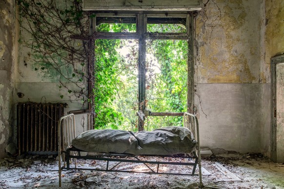 Hopital Psychiatrique sur Île de Poveglia, Italie