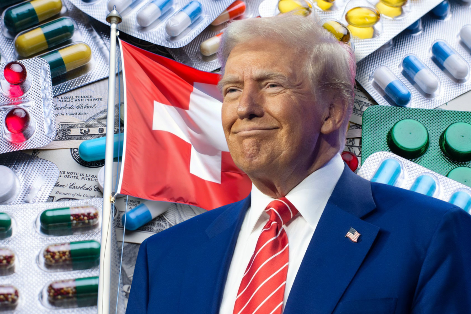 Donald Trump a annoncé des tarifs douaniers sur les produits pharmaceutiques dans un « avenir proche ».
