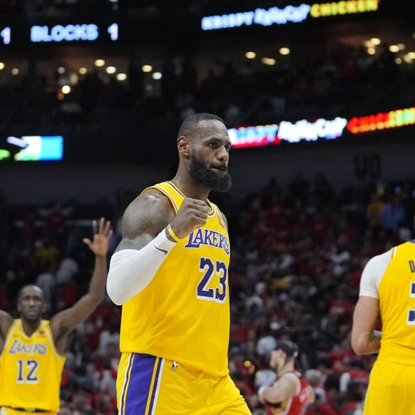 LeBron James et les Lakers de Los Angeles joueront les play-off.