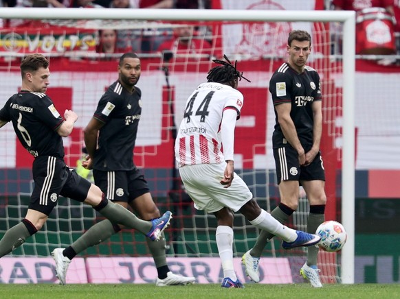 Johan Manzambi a ouvert la marque pour le SC Fribourg face au Bayern.