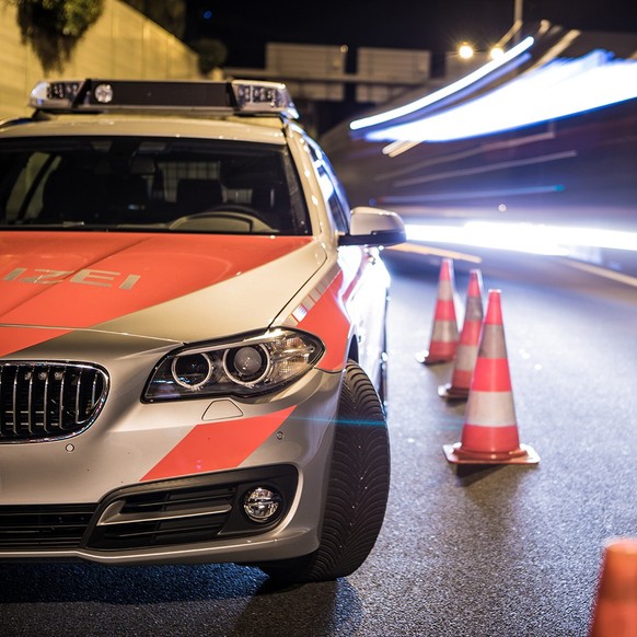 La jeune automobiliste a été arrêtée par les forces de l'ordre.