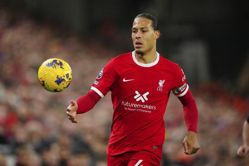 Virgil van Dijk sous le maillot des Reds.