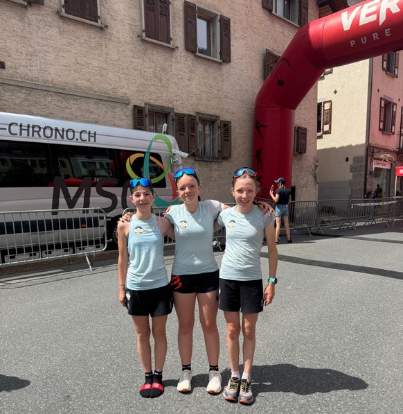 L'Académie Trail Running Valais compte cinq filles dans ses athlètes.