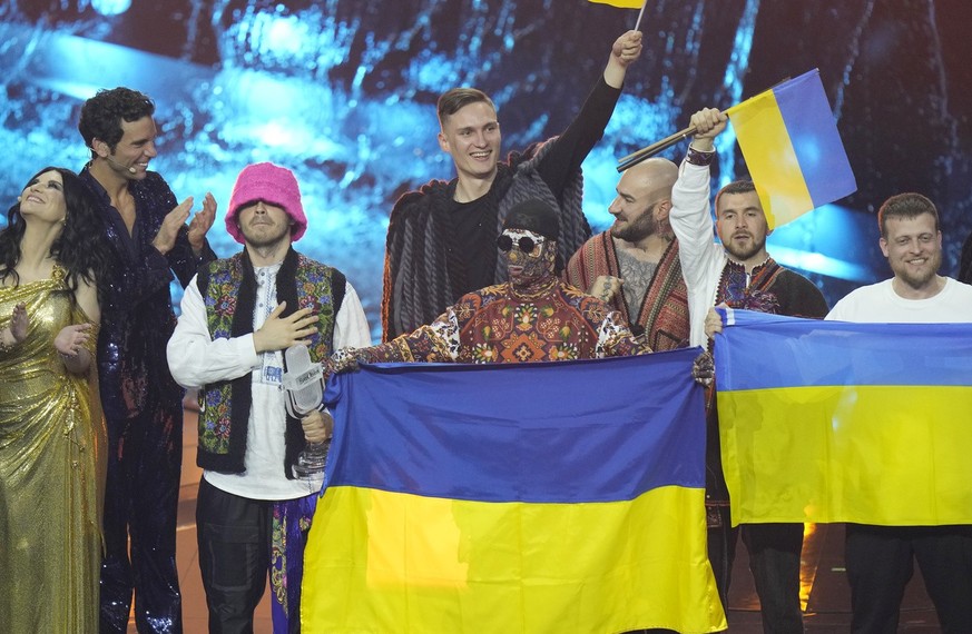 Kalush Orchestra, le groupe ukrainien, remporte l'Eurovision 2022