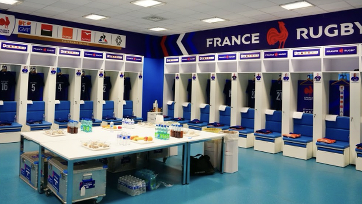 Écharpe Supporter Rugby – Équipe Quinze De France – Vintage Années 80/90 – Fabriquée En France