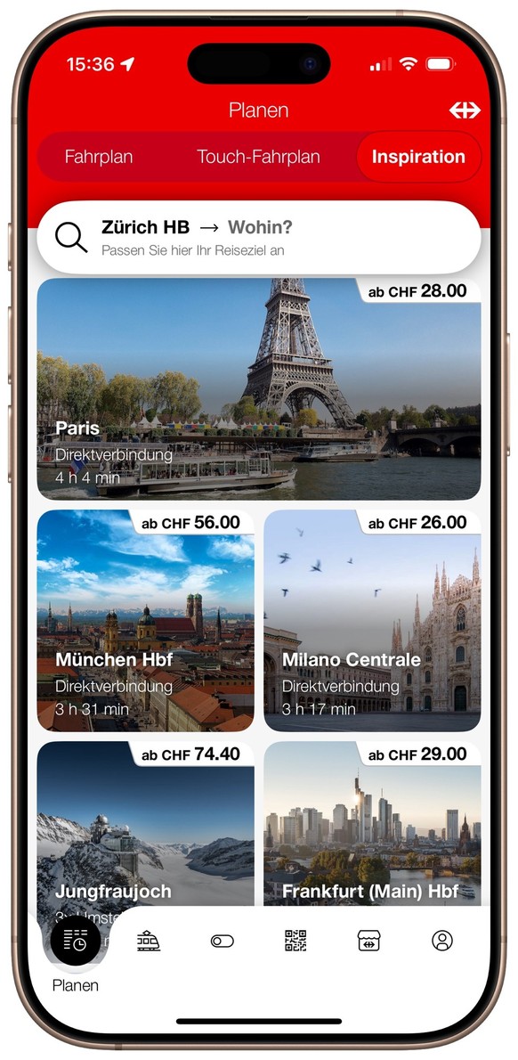 Screenshot: SBB Preview (Dez. 2024)
